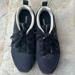 Merrell Sneakers Black Suede Size 5.5​​​​